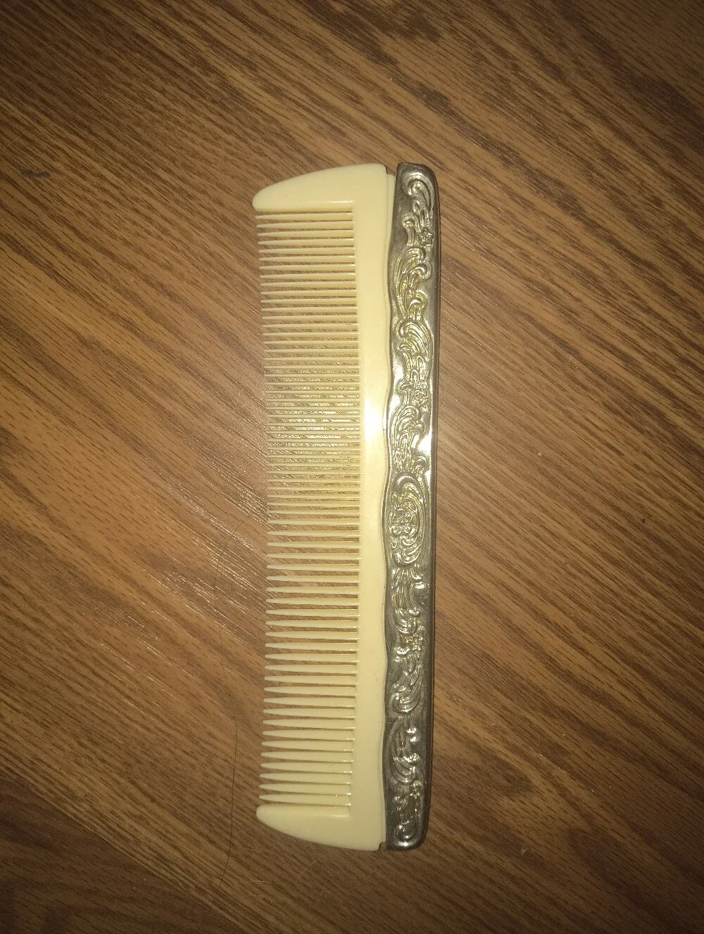 Vintage Silver Comb